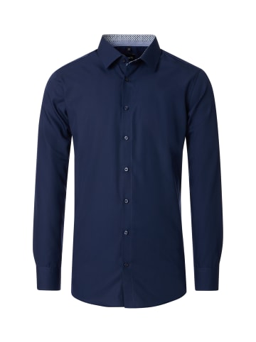 Venti Businesshemd in mittleres Dunkelblau