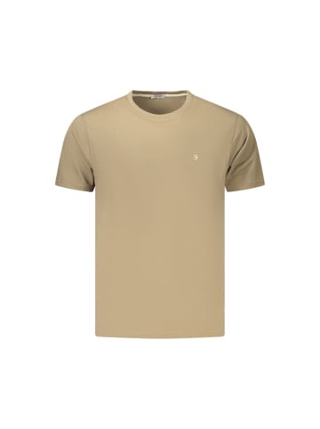 Coveri Moving Braun Herren T-Shirt aus Baumwolle