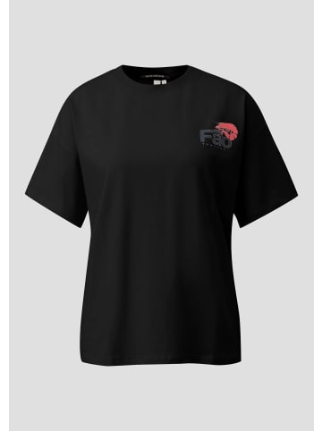 QS T-Shirt  in  99D1_schwarz