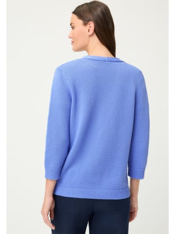 Olsen Strickjacke Henny in blau - 0001