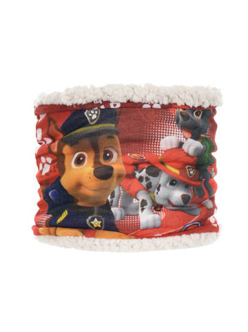 Paw Patrol Schal Fleece Loop Chase und Marshall in Rot