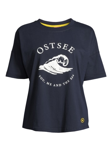 Salzhaut Shirt FIPSIE Ostsee in Navy