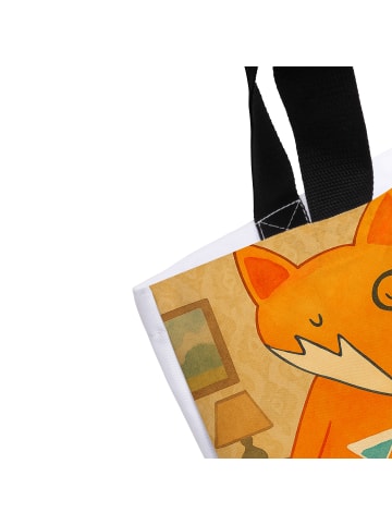 Mr. & Mrs. Panda Reisetasche Fuchs Lord Design mit Spruch in Weiß