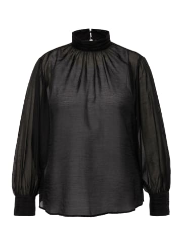 Ulla Popken Bluse in schwarz