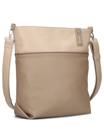 Zwei Jana J12 - Schultertasche 33 cm in hazel