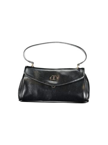 Twinset Schwarze Polyurethan-Handtasche
