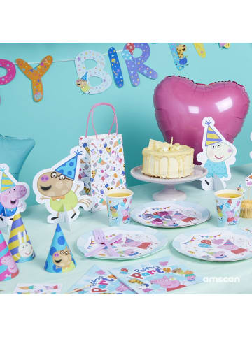 amscan Peppa Pig 9918339 Servietten für Kindergeburtstag Party 16 Stück