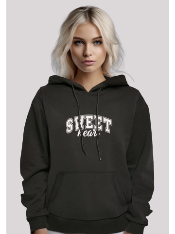 F4NT4STIC Hoodie Sweet Heart Uni Valentinstag in schwarz