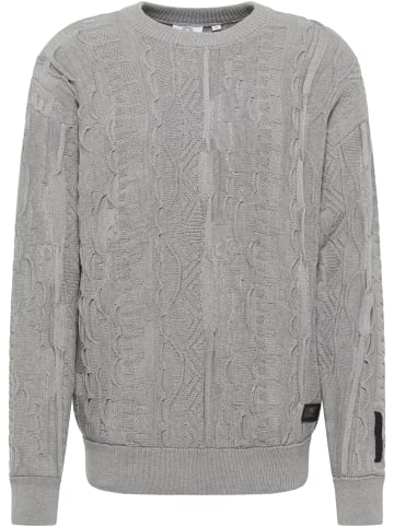 Carlo Colucci Strickpullover Dima in Grau