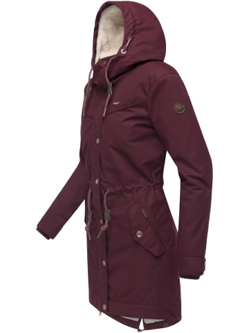 ragwear Winterjacke YM-Canny in Wine Red22