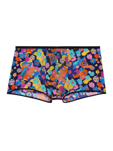 HOM Boxershort 1er Pack in Blau/Gelb/Pink