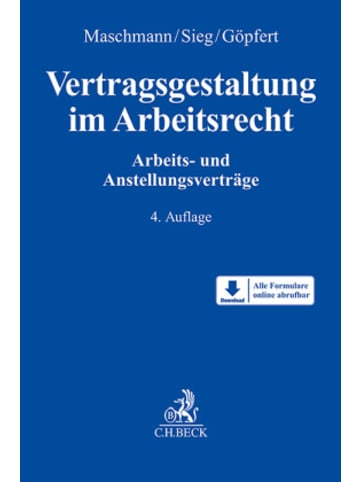 Beck C. H. Buch - Vertragsgestaltung im Arbeitsrecht