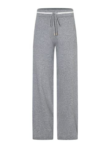 More & More weiche, bequeme Strickhose in warm grey melange