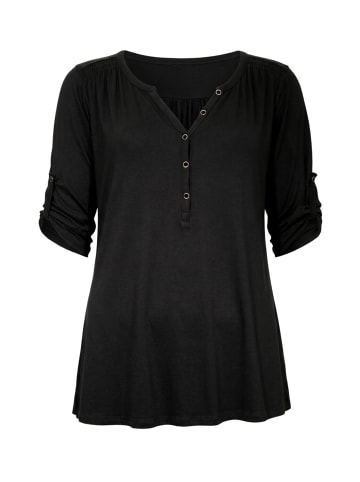 Shape Of You Blouse in Schwarz
