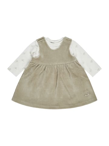 Sterntaler Bekleidungs-Set Langarmshirt und Kleid in steingrau