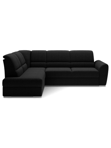 MF Design Silver Recamiere Links in Schwarz -  (L) 270 x (B) 270 x (H) 93 cm