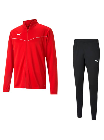 Puma Trainingsanzug Sportanzug in Rot