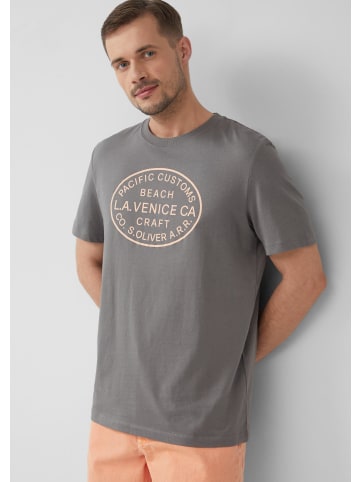 s.Oliver T-Shirt in 94D1_grau meliert