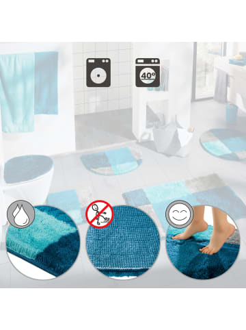 Erwin Müller Badematte Kallithea in petrol