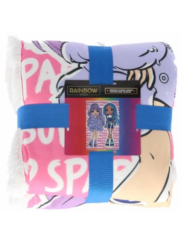 Rainbow High Rainbow High Fleecedecke für Kinder – Gemütliche Sherpa-Qualität in Rosa