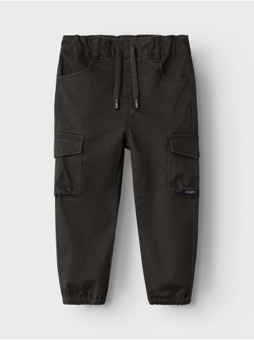 name it Cargo Jeans Hose Twill Chino Jogger Pants NMMBEN in Schwarz