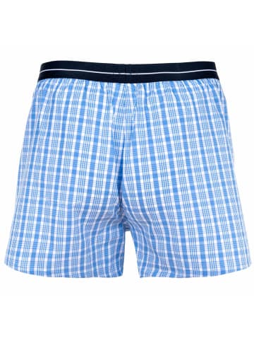 BOSS Web-Boxershorts 3er Pack in Hellblau