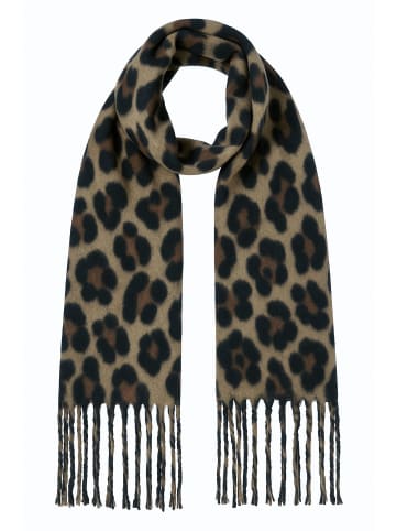 collezione alessandro Warmer Schal " Leopardo " in braun