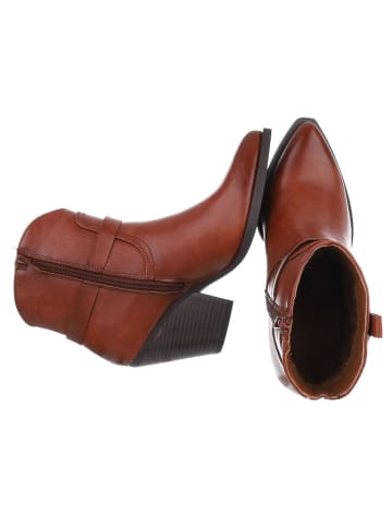 Ital-Design High Heel in Camel