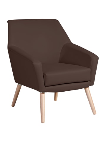 others SESSEL Kachka Bezug Kunstleder Buche natur / braun