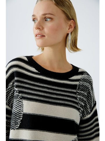 Oui Sweatshirt für Damen in Schwarz