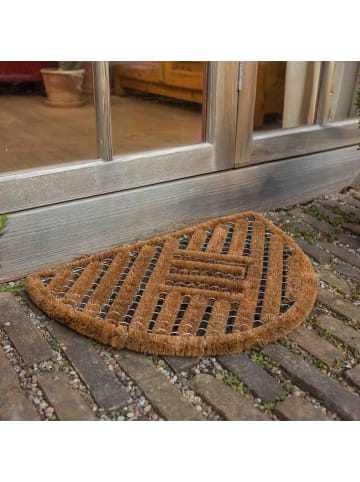 Astra Fußmatte für Innen und Außen COCO BRUSH 2ER SET 2 in Beige