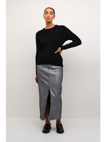 Kaffe Strickpullover KAsilla in Black Deep