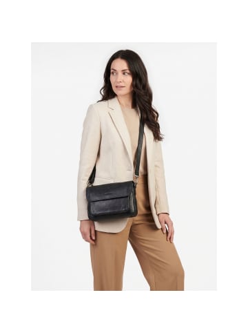Colombiana Umhängetasche Leder 24 cm black
