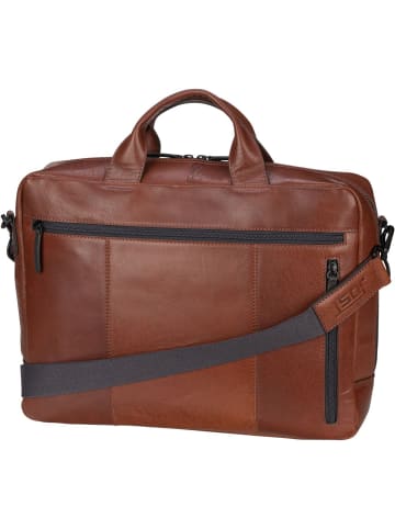 Jost Aktentasche Malmö Business Bag 1 Comp in Cognac