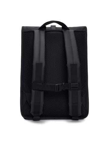 RAINS Rolltop - Rucksack 16" 48 cm (body) in schwarz