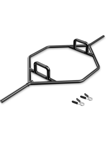 COSTWAY Trap Bar inkl. Verschlüssen in Schwarz