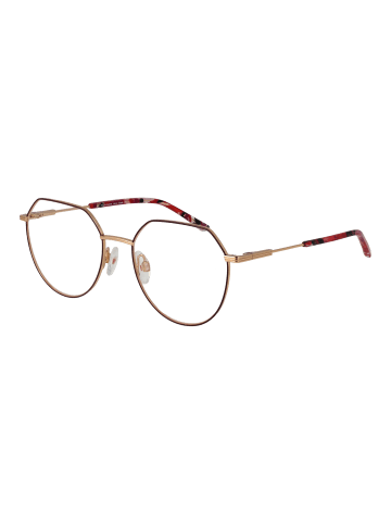 Ana Hickmann Frauen Optische Fassungen Geometrisch Burgundisch