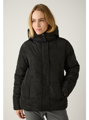 More & More hüftlange Steppjacke in black