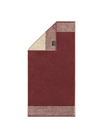 Cawö Handtuch 1er Pack in Bordeaux