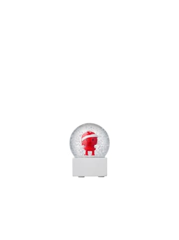 Hoptimist Hoptimist Santa Snow Globe in Red
