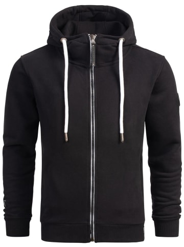 Alessandro Salvarini Jacke Alessandro Salvarini Herren Sweatjacke AS296 in Schwarz