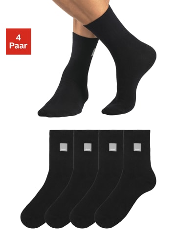 Bench Basicsocken in 4x schwarz