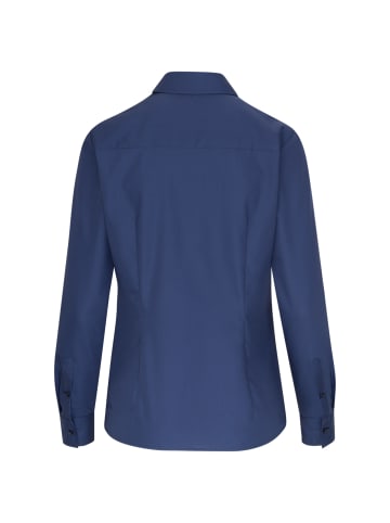 Seidensticker Klassische Bluse Regular in Dunkelblau