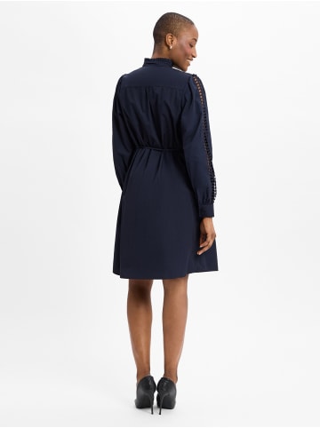 Marie Lund Kleid in marine - 0001