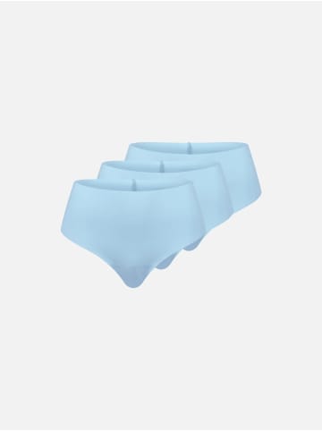 Erlich Textil  Light Touch High Waist Brazil STRING IM 3er PACK in denim