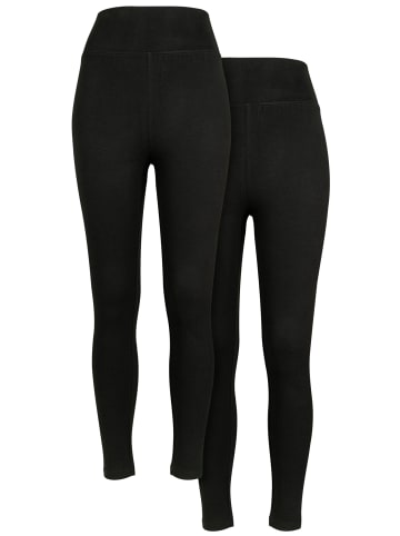 Urban Classics Leggings in black+black