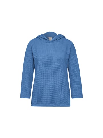Street One Sweatshirt in marina blue