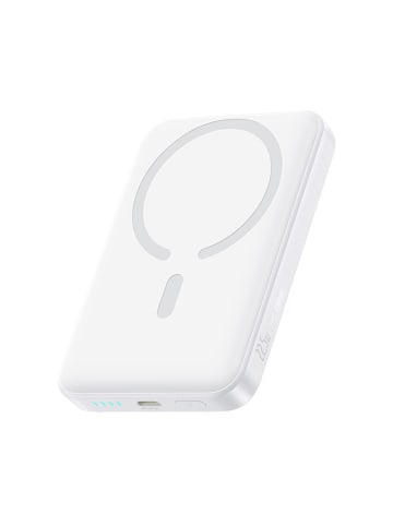 Baseus FM11 10000mAh MagSafe Powerbank + USB-C Kabel Weiß