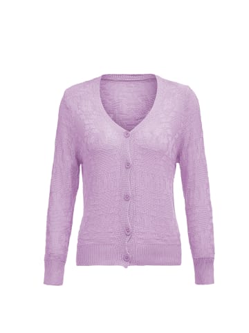 SANIKA Damen Strickjacke in Lavendel