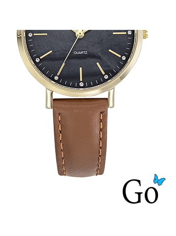 Girl Only Analog-Armbanduhr Girl Only Mademoiselle braun mittel (ca. 32mm)